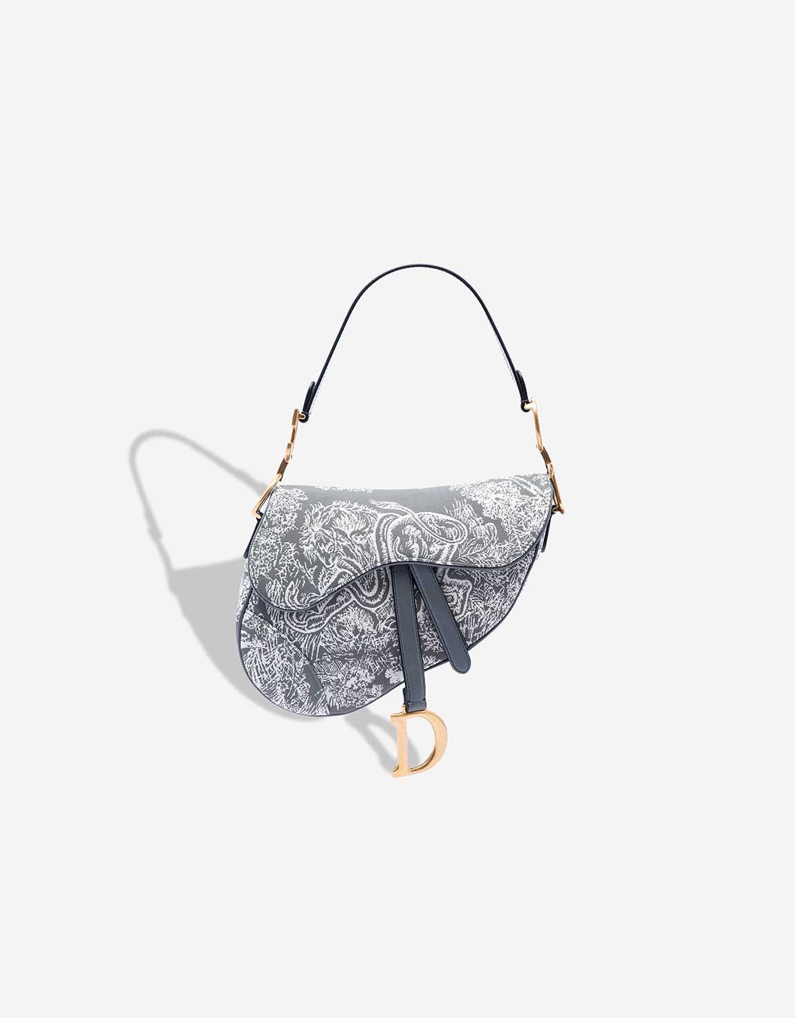
		Saddle Medium Canvas Grey    