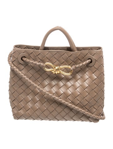 Intrecciato Top Handle Bag Small