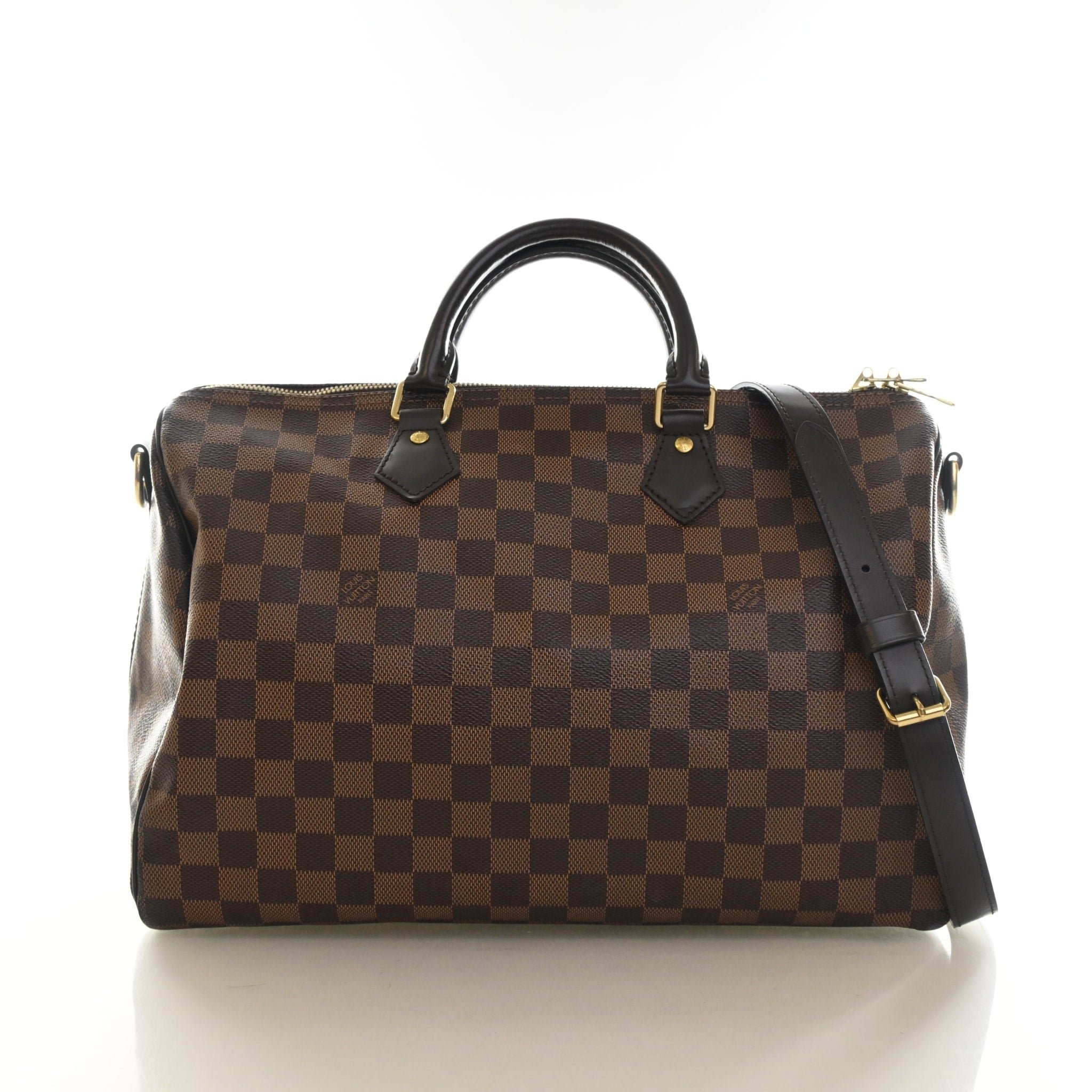 Louis Vuitton Damier Ebene Speedy Bandouliere 35