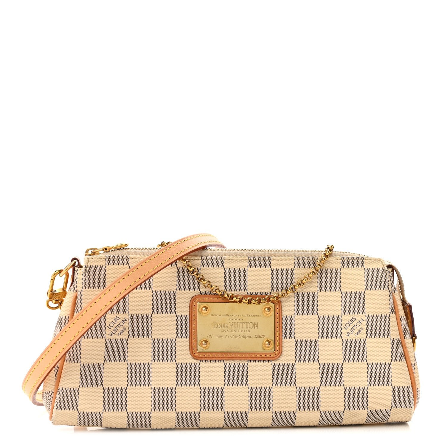 Louis Vuitton Damier Azur Eva Clutch