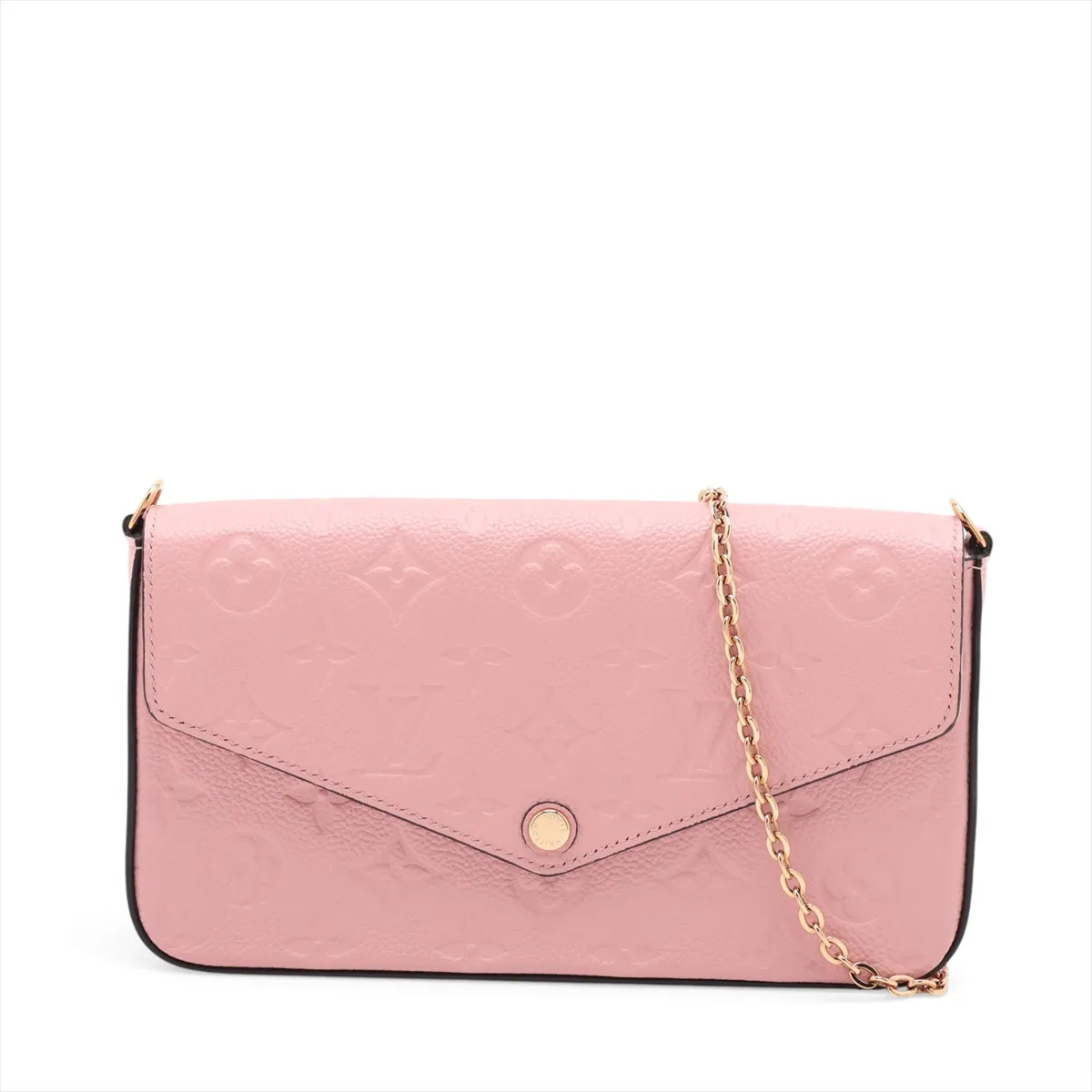 Louis Vuitton monogram empreinte Pochette Felicie GM M67856 Pink