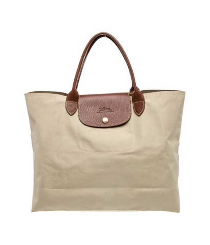 Longchamp Nylon Top Handle Bag