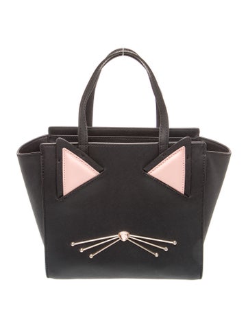 Leather Top Handle Bag