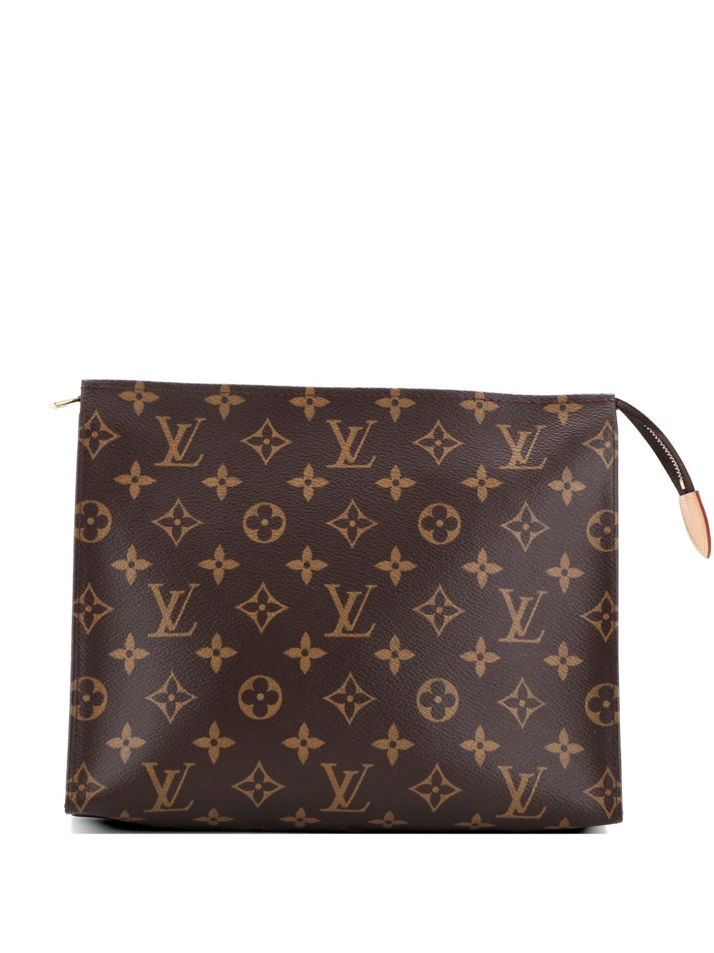 Toiletry Pouch Monogram Canvas 26 clutch bag