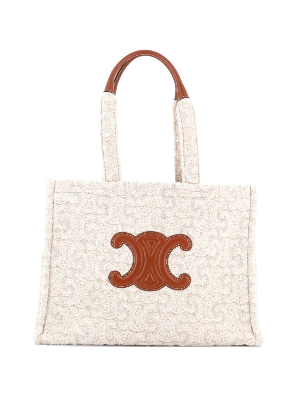 Cabas Thais Triomphe Embroidered Wool Large tote bag