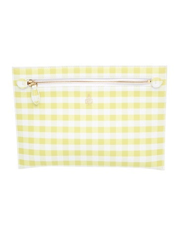 Mark Cross Leather Clutch