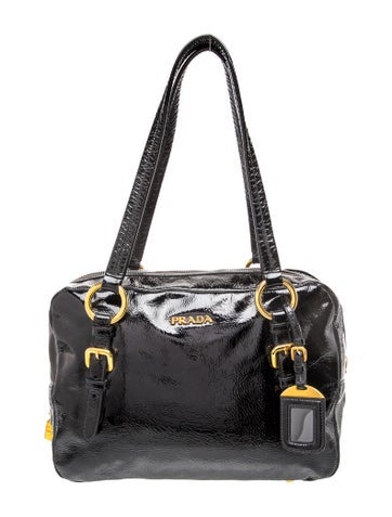 Patent Leather Shoulder Bag