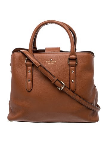 Leather Top Handle Bag