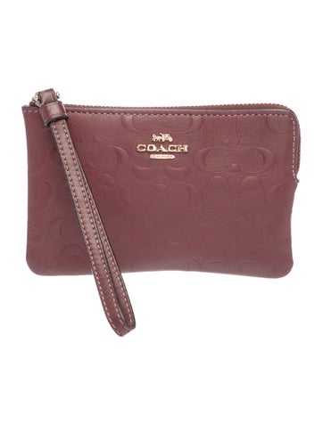 Coach Leather Portfolio