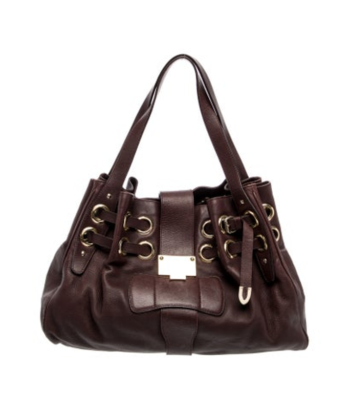 Jimmy Choo Choo Leather Shoulder Bag
