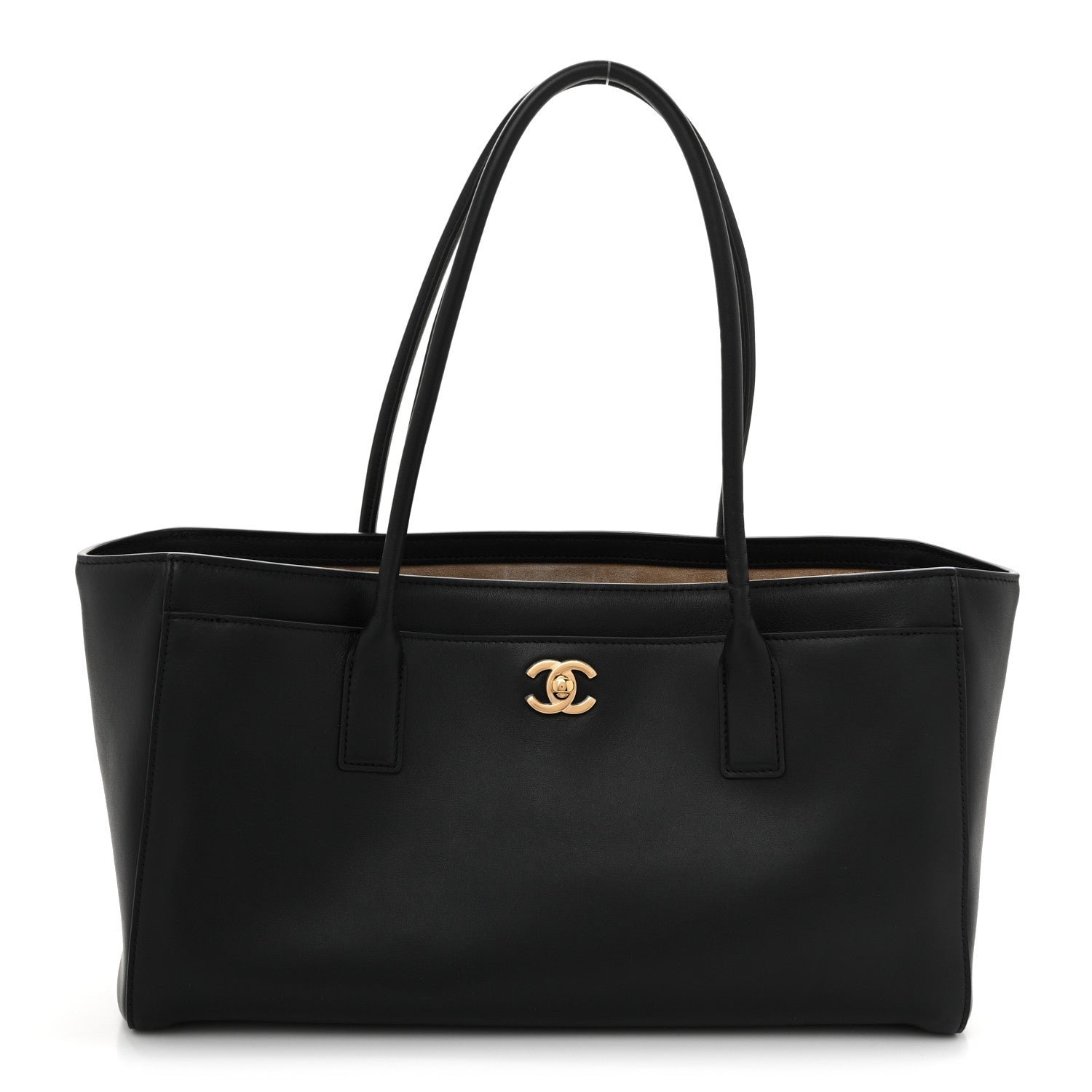 Chanel Calfskin Archetype Small Shopping Tote Black