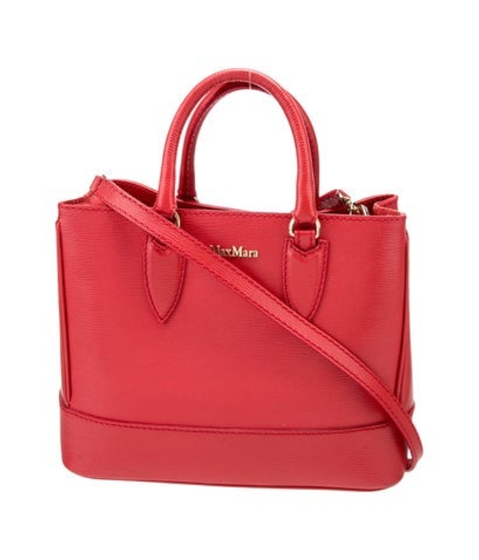 Max Mara Mara Leather Top Handle Bag
