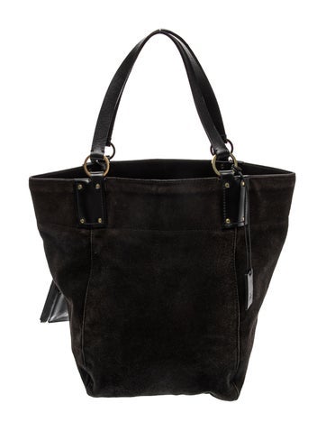 Suede Shoulder Bag Vintage