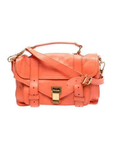 Leather Top Handle Bag