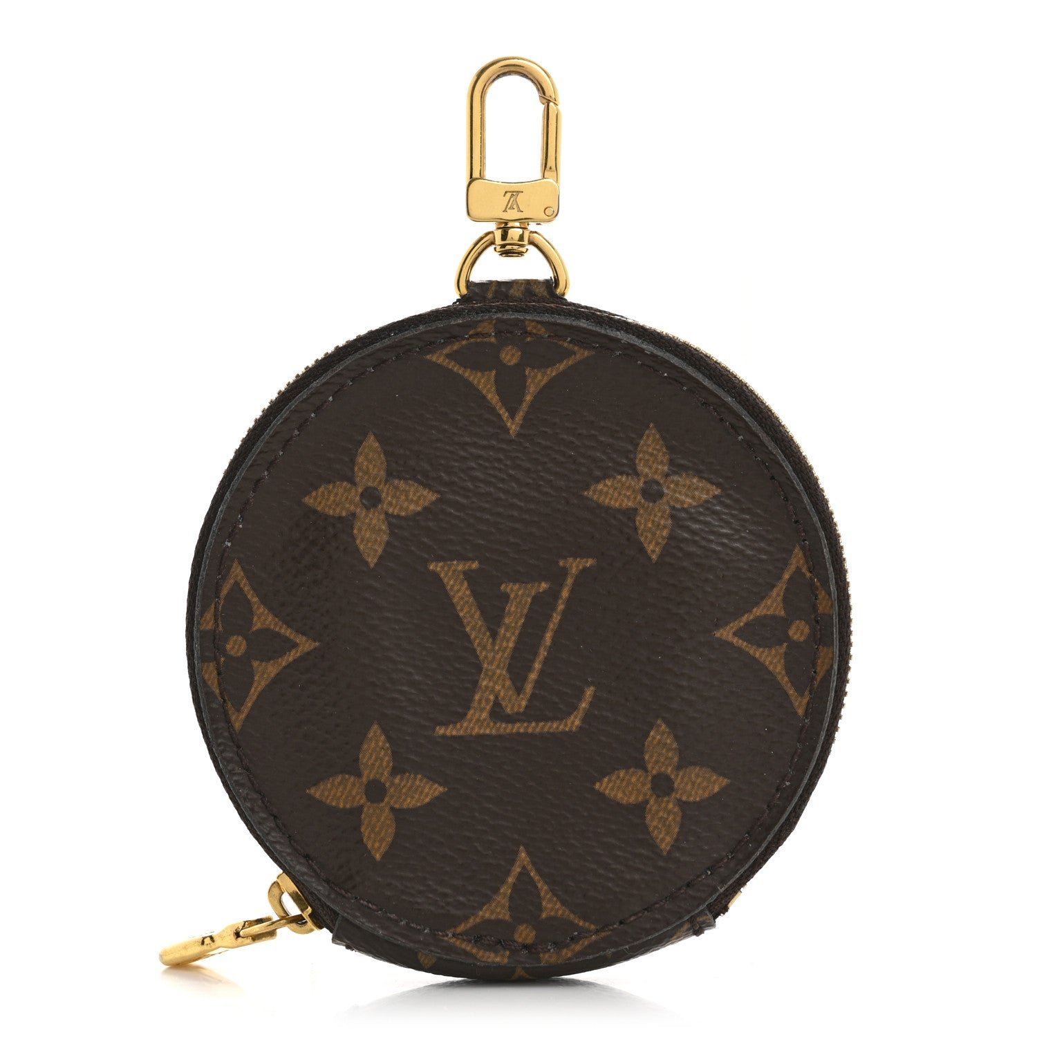 Louis Vuitton Monogram Multi Pochette Accessories Round Coin Purse