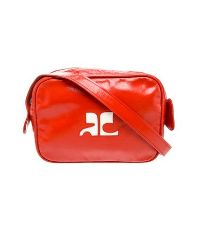 Courreges Leather Shoulder Bag