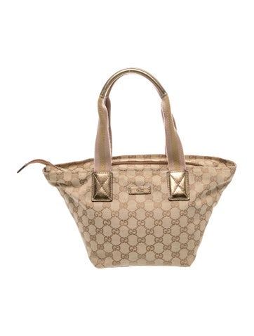 GG Canvas Sherry Line Tote