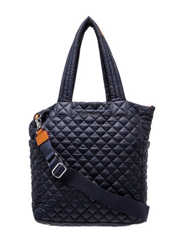 Quilted Messenger Bag