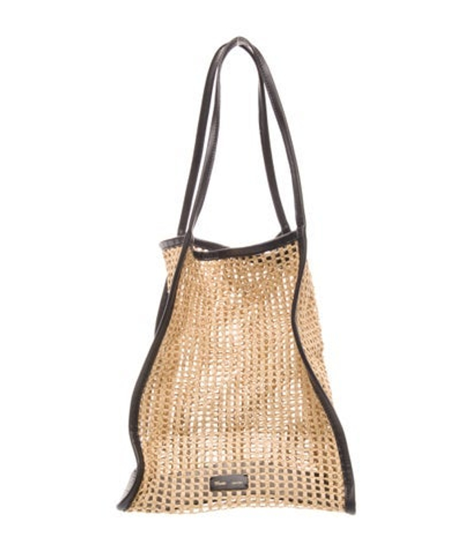Khaite Raffia Bucket Bag