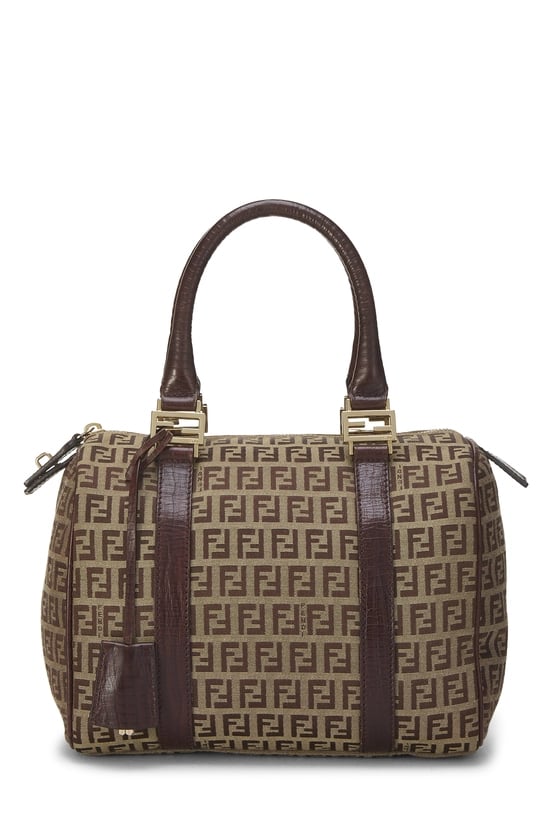 Beige Zucchino Boston Bag Mini