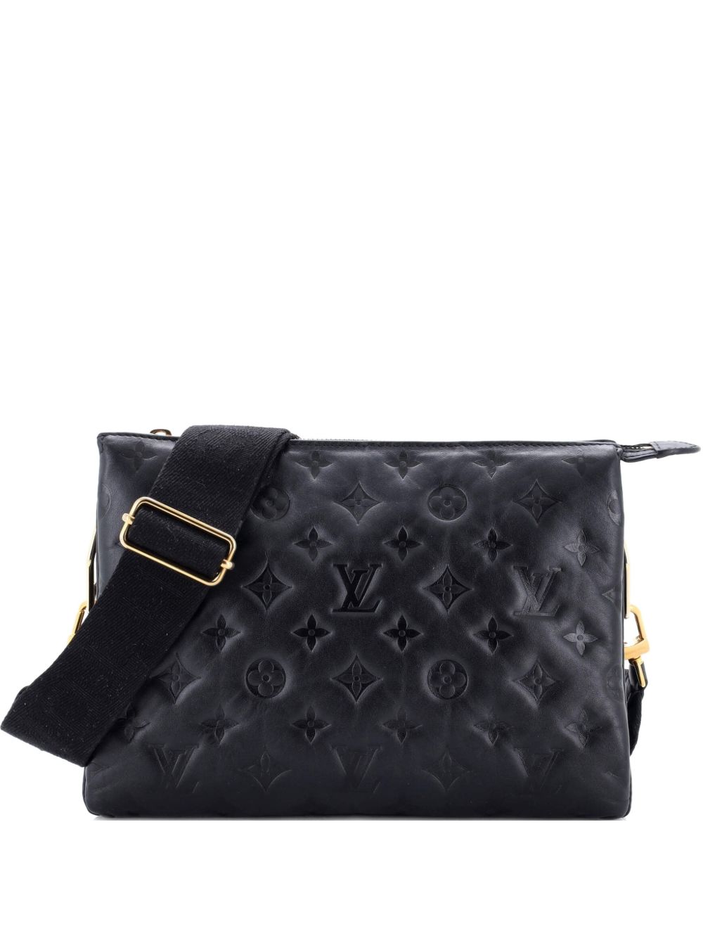 Coussin Bag Monogram Embossed Lambskin PM crossbody bag