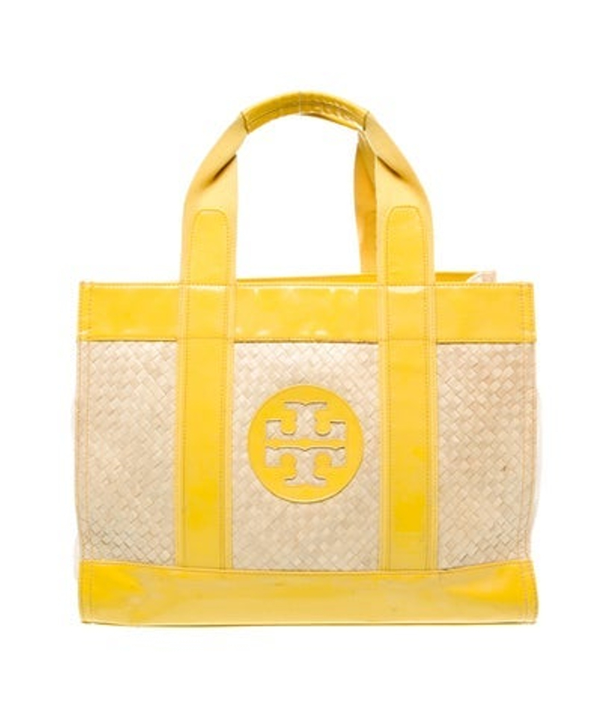Tory Burch Burch Straw Tote