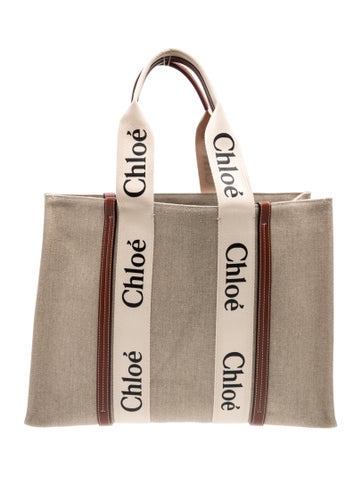 Canvas Woody Tote Large