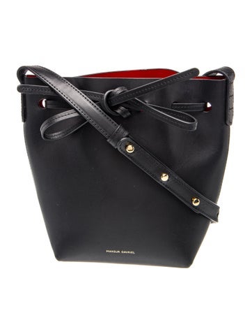 Mansur Gavriel Leather Bucket Bag