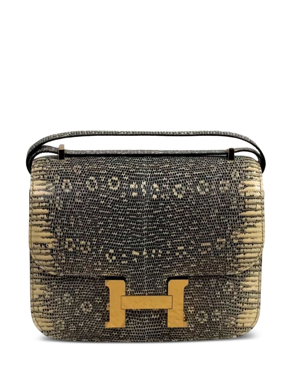 Hermes 2021 18 Constance lizard shoulder bag