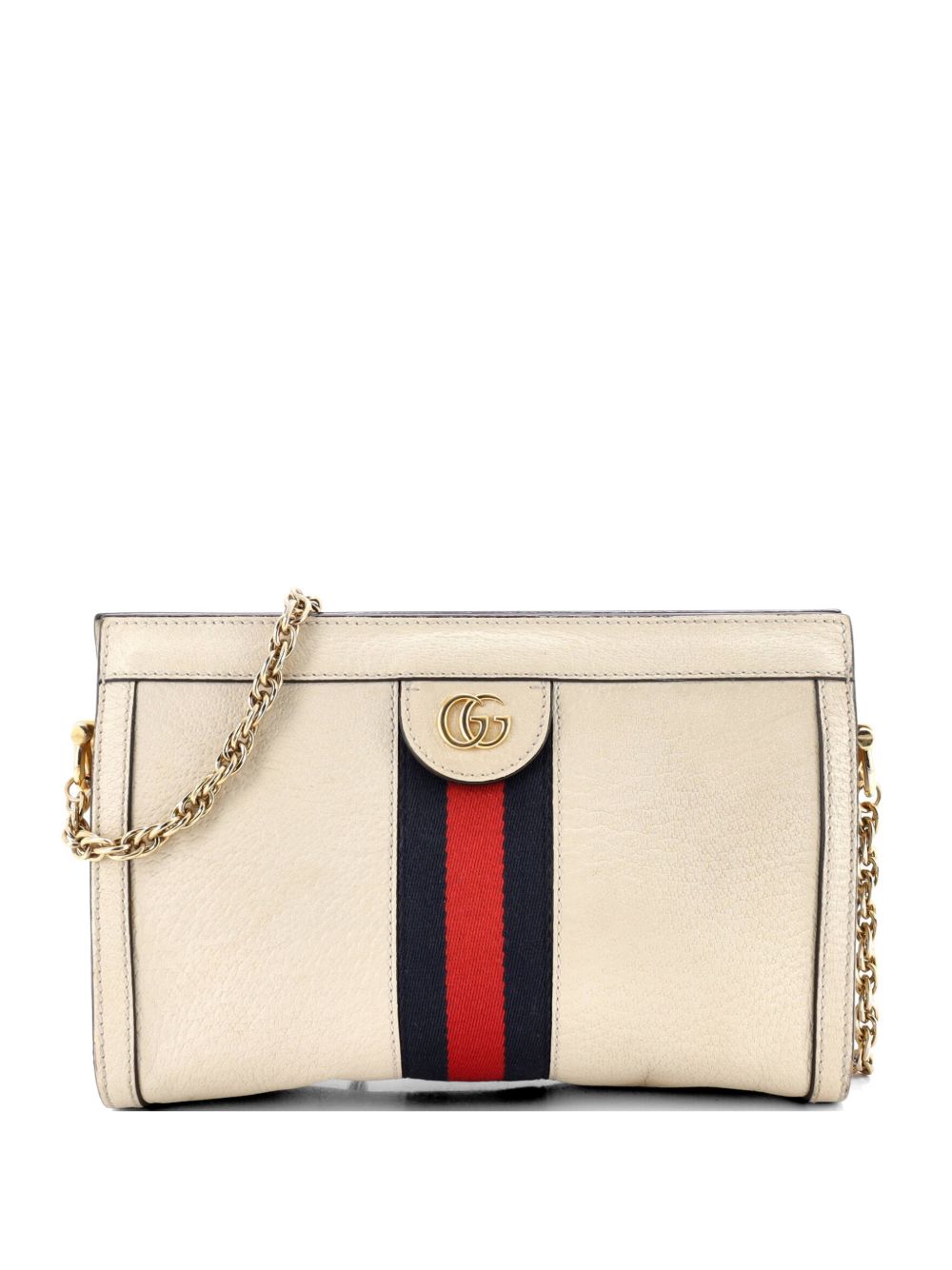 Ophidia Chain Shoulder Bag Leather Small crossbody bag