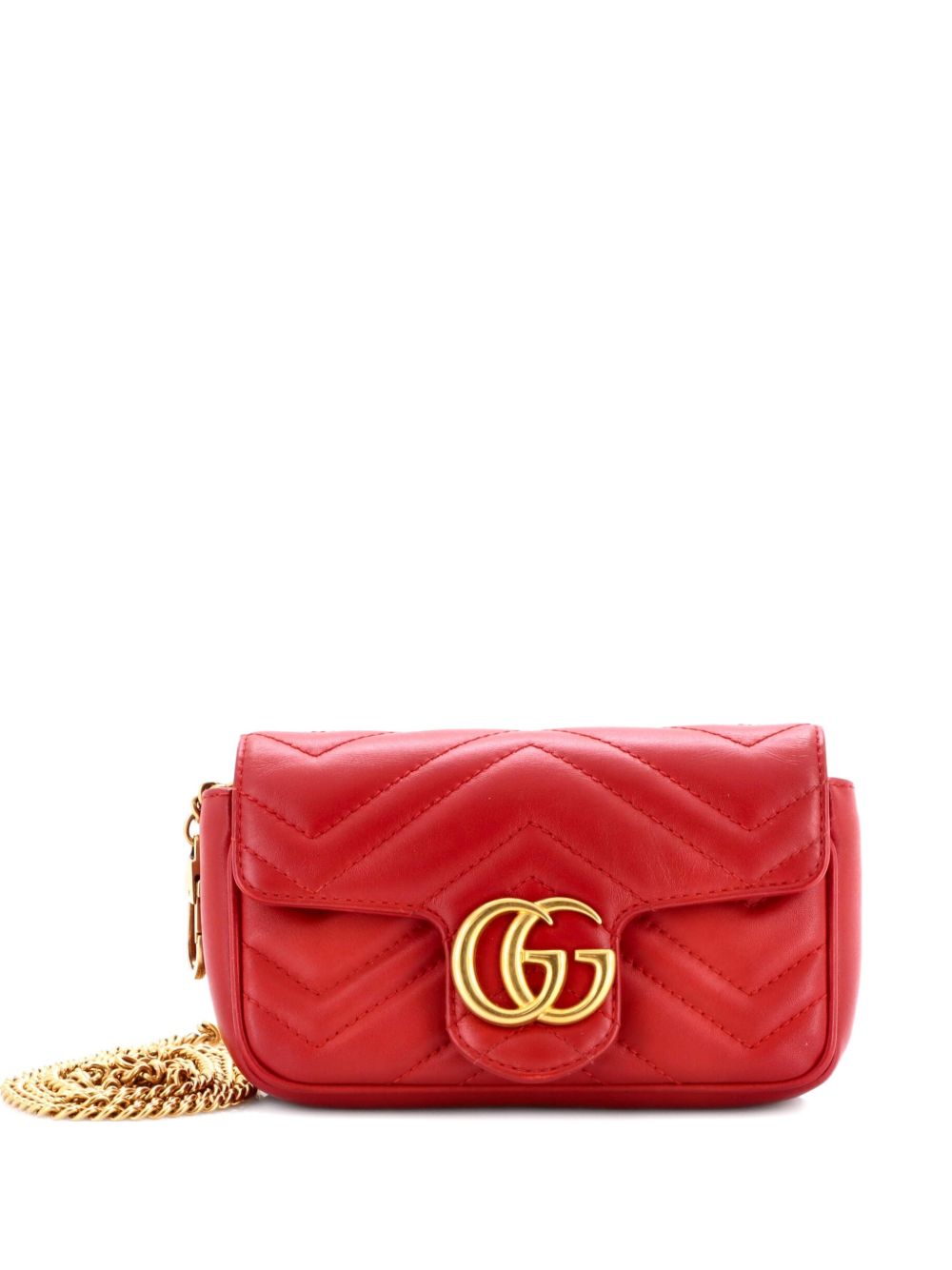 GG Marmont Flap Bag Matelasse Leather Super Mini crossbody bag