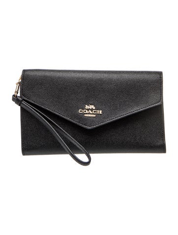 Coach Saffiano Leather Clutch
