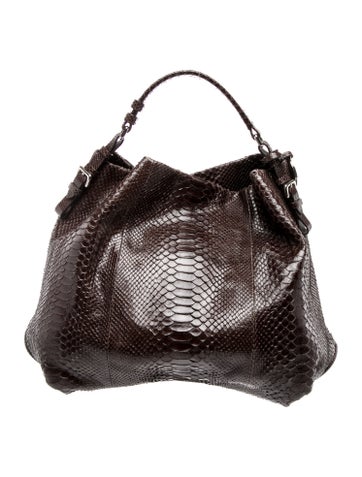Snakeskin Shoulder Bag