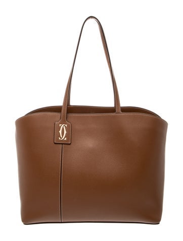 Cartier Leather C Tote