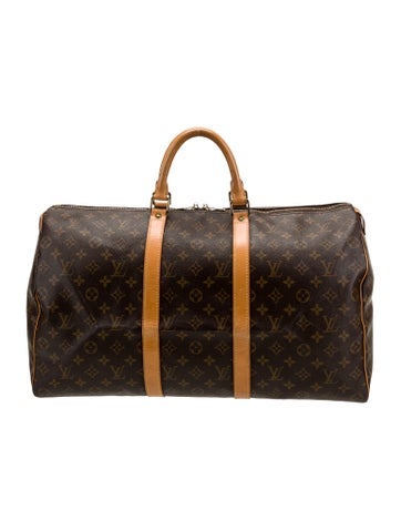 Louis Vuitton LV Monogram Keepall 50 Vintage