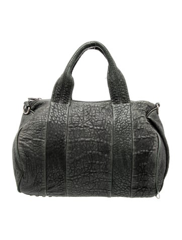 Leather Top Handle Bag