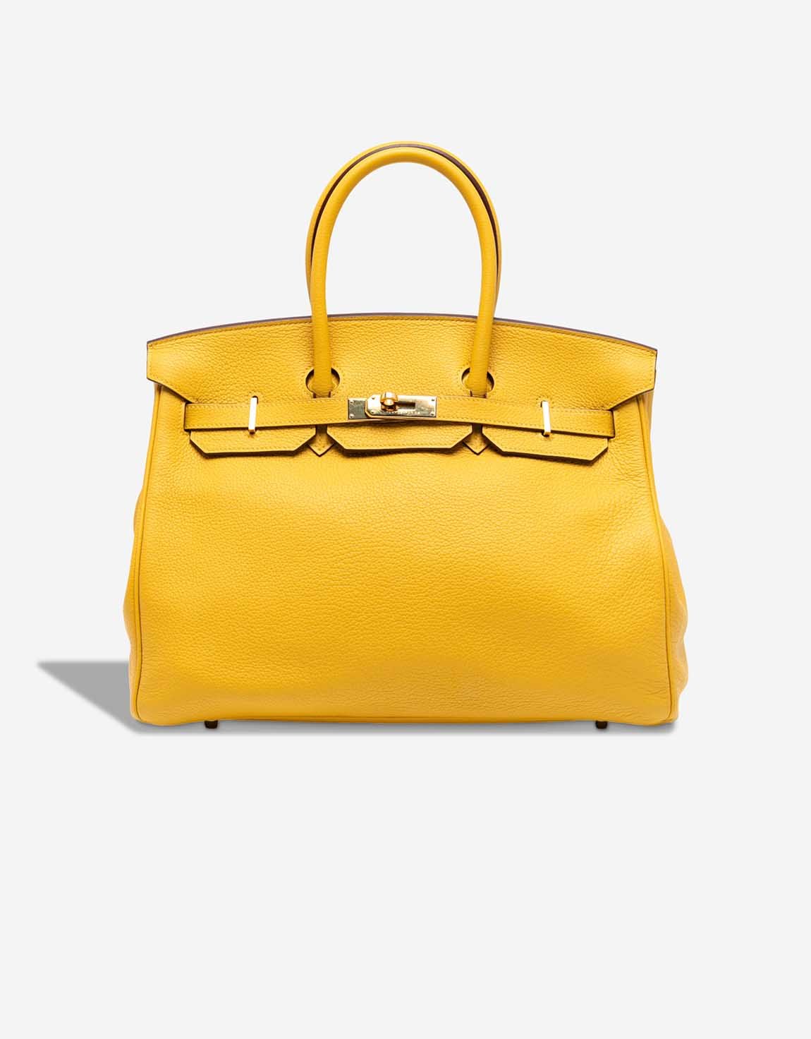 Hermes 
		Birkin 35 Togo Jaune Citron    