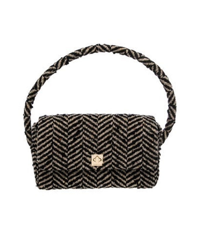 Anine Bing Bing Tweed Shoulder Bag