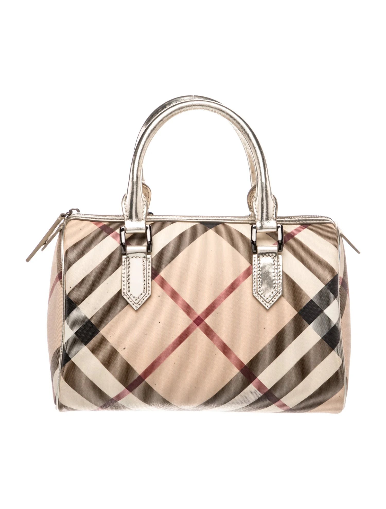 Nova Check Top Handle Bag