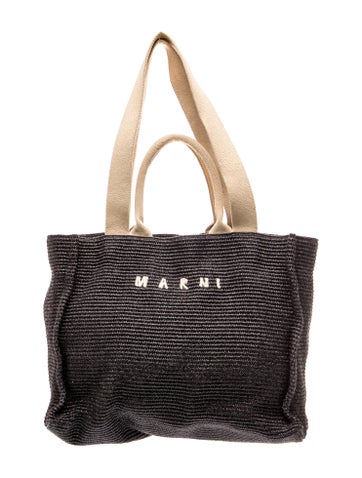 Marni Raffia Shoulder Bag