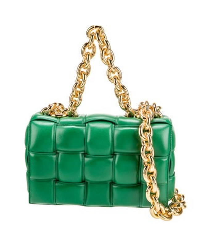 Bottega Veneta Veneta Intrecciato Chain Padded Cassette