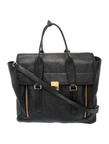 Leather Top Handle Bag