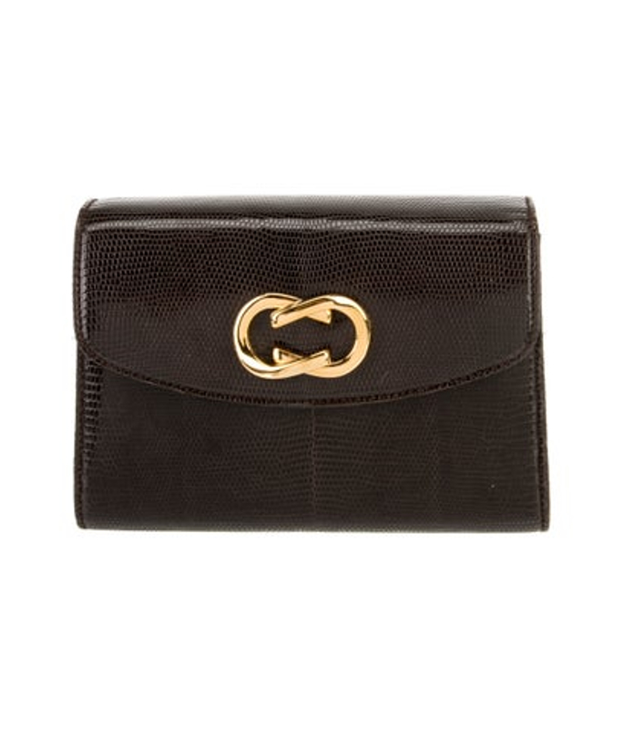 Gucci Lizard Clutch