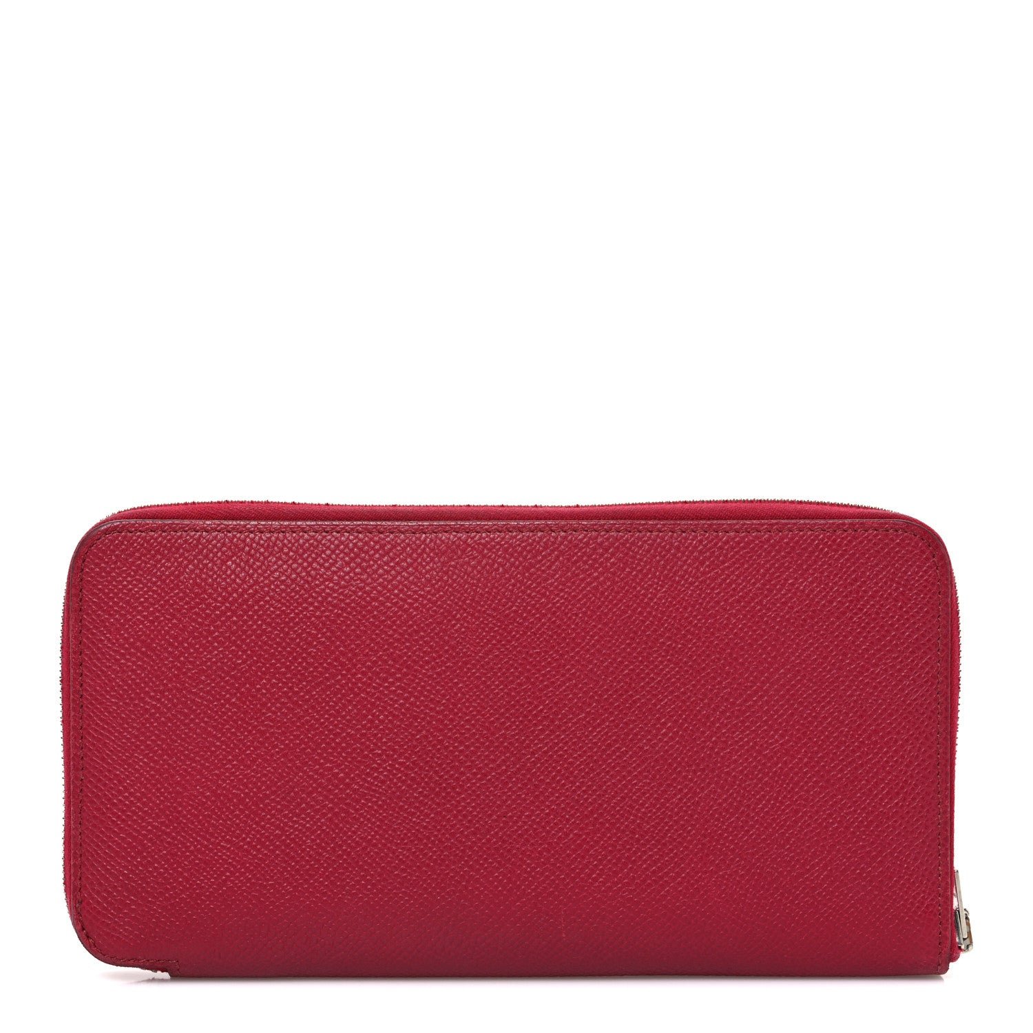 Hermes Epsom Silk'In Wallet Rose Pourpre
