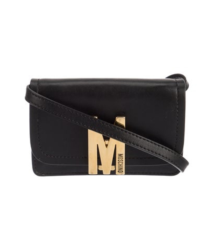 Moschino Leather Crossbody Bag