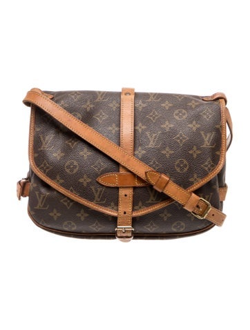 Louis Vuitton LV Monogram Saumur 25 Vintage