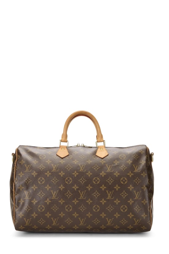 Monogram Canvas Speedy Bandouliere 40