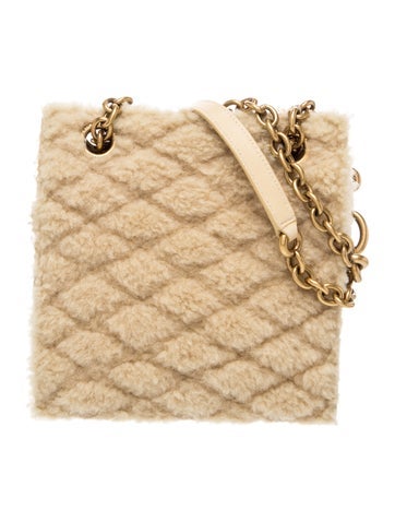 Shearling Shoulder Bag