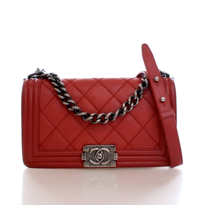 Chanel Medium Calfskin Boy Bag