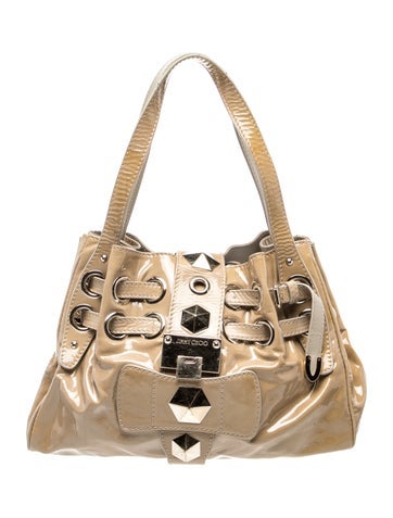 Jimmy Choo Patent Leather Shoulder Bag
